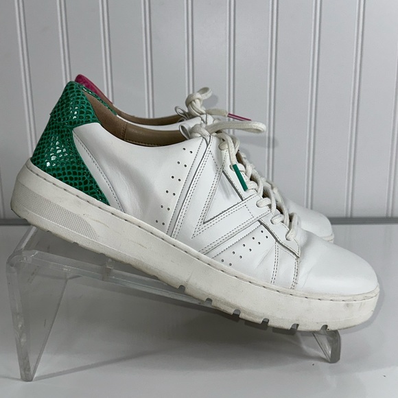 Vionic Simasa White Leather Shoes Orthotic Comfort Supportive Size 9 - Picture 4 of 14